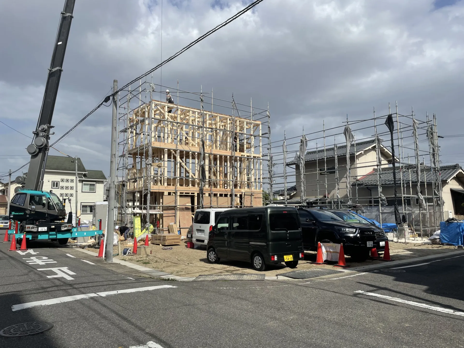 戸建て新築工事