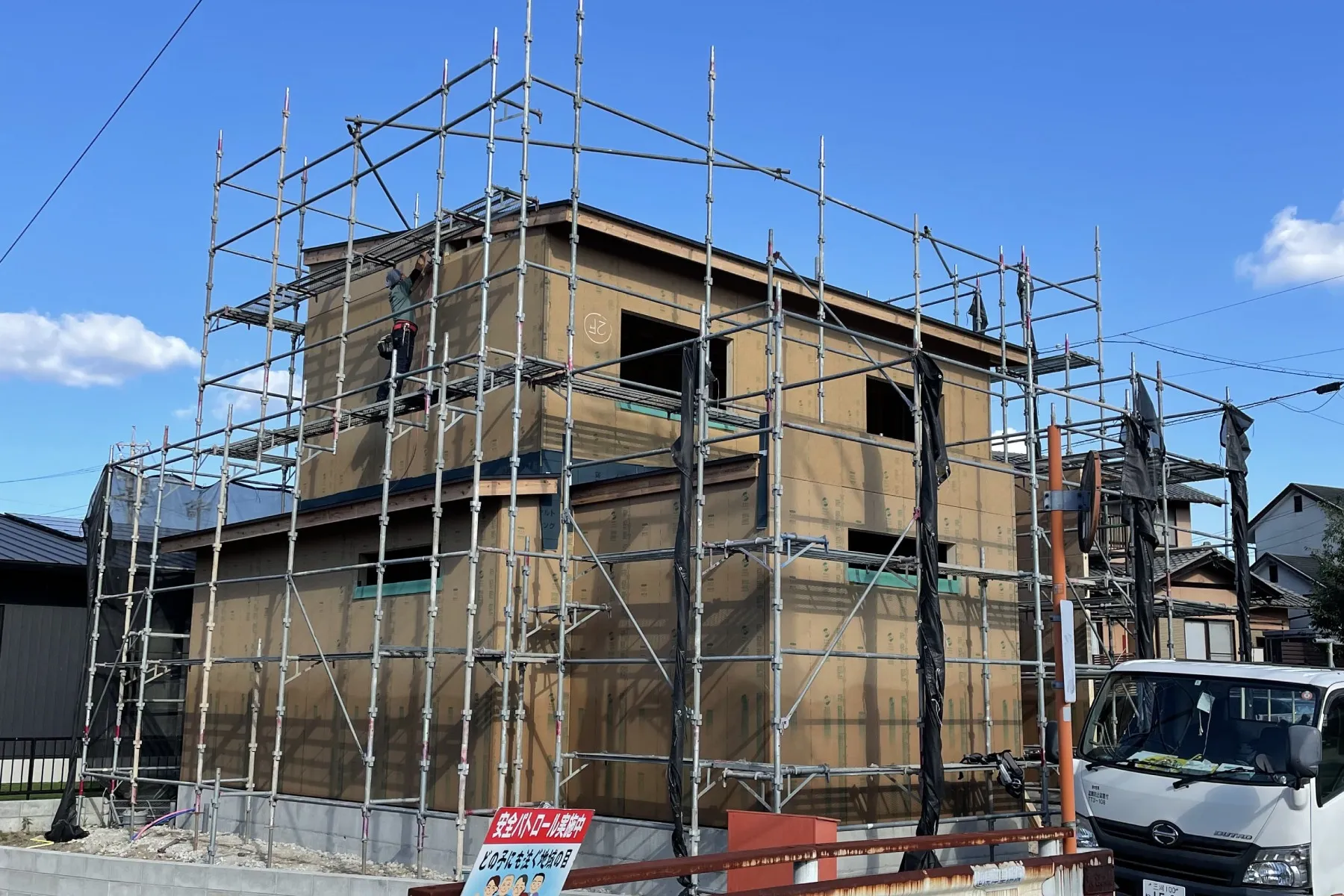 戸建て新築工事